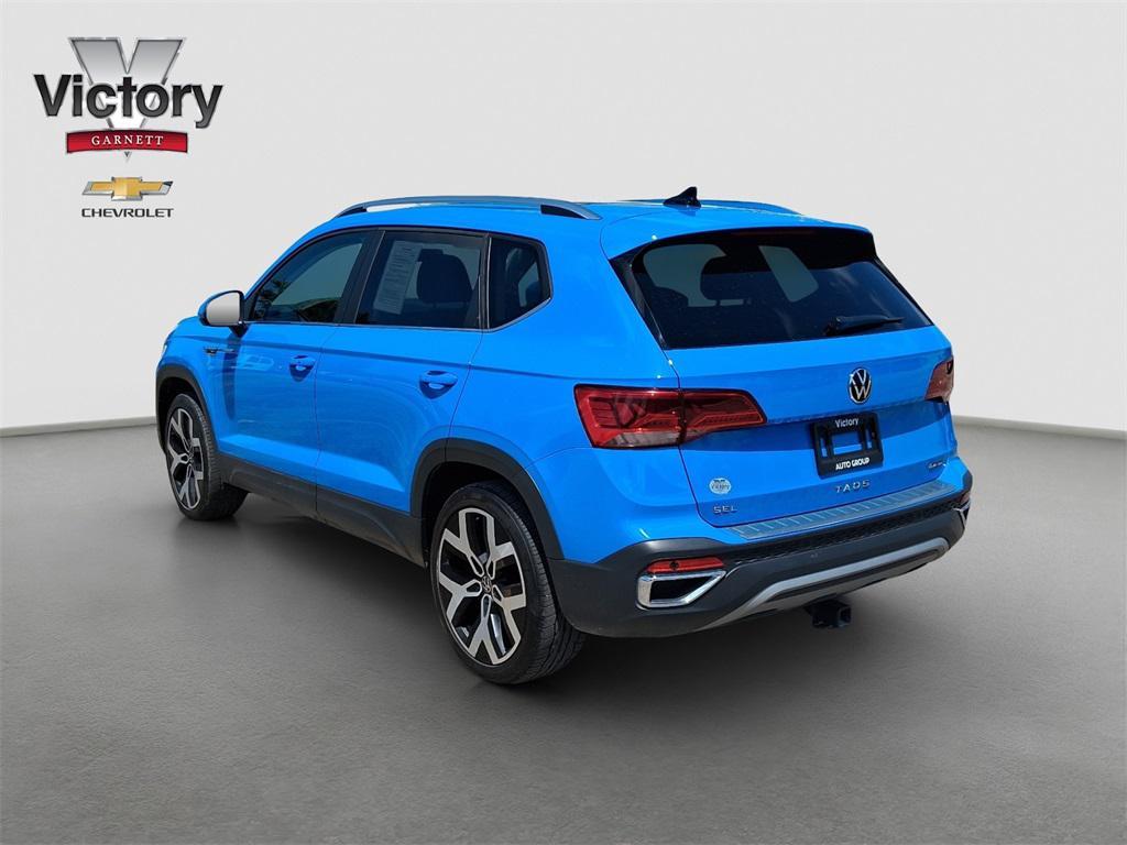 used 2022 Volkswagen Taos car, priced at $20,490