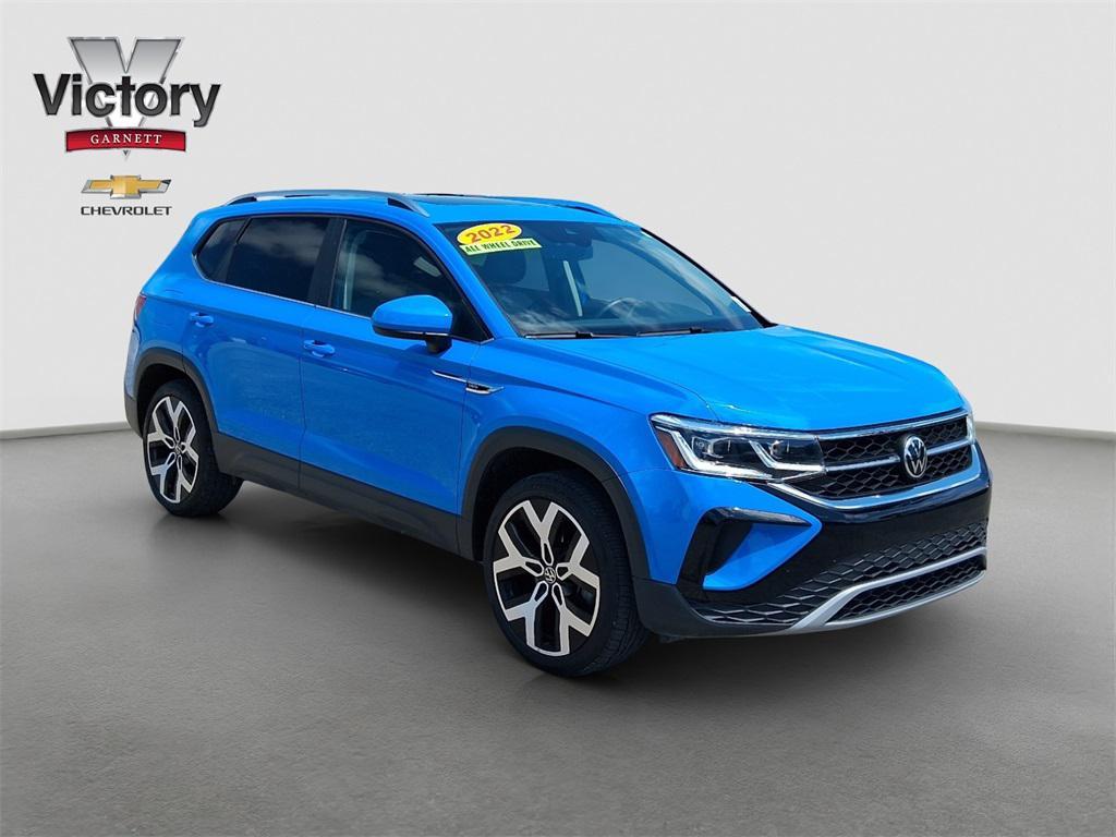 used 2022 Volkswagen Taos car, priced at $20,490
