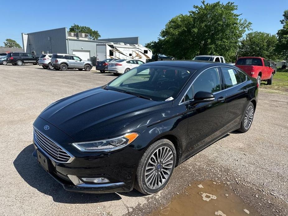 used 2017 Ford Fusion car, priced at $13,490