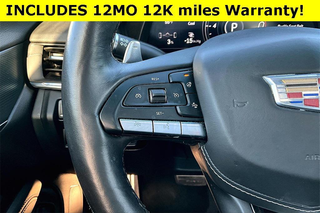 used 2023 Cadillac CT4-V car, priced at $43,991