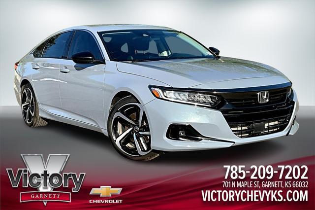 used 2021 Honda Accord car, priced at $24,990
