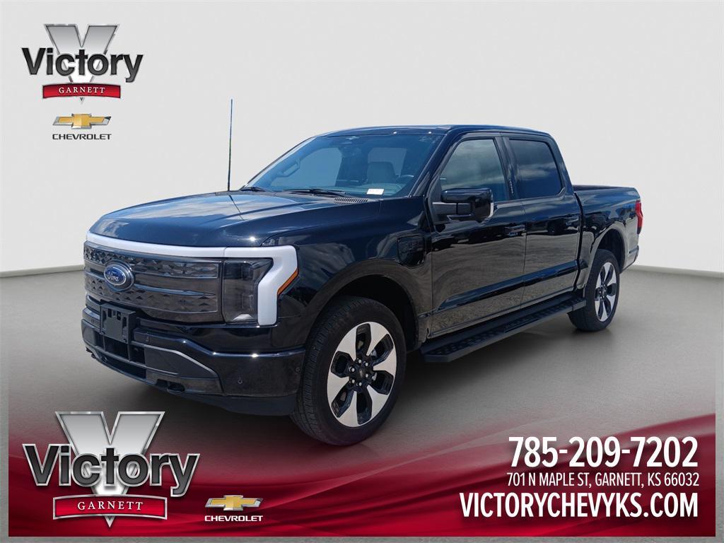 used 2023 Ford F-150 Lightning car, priced at $51,990