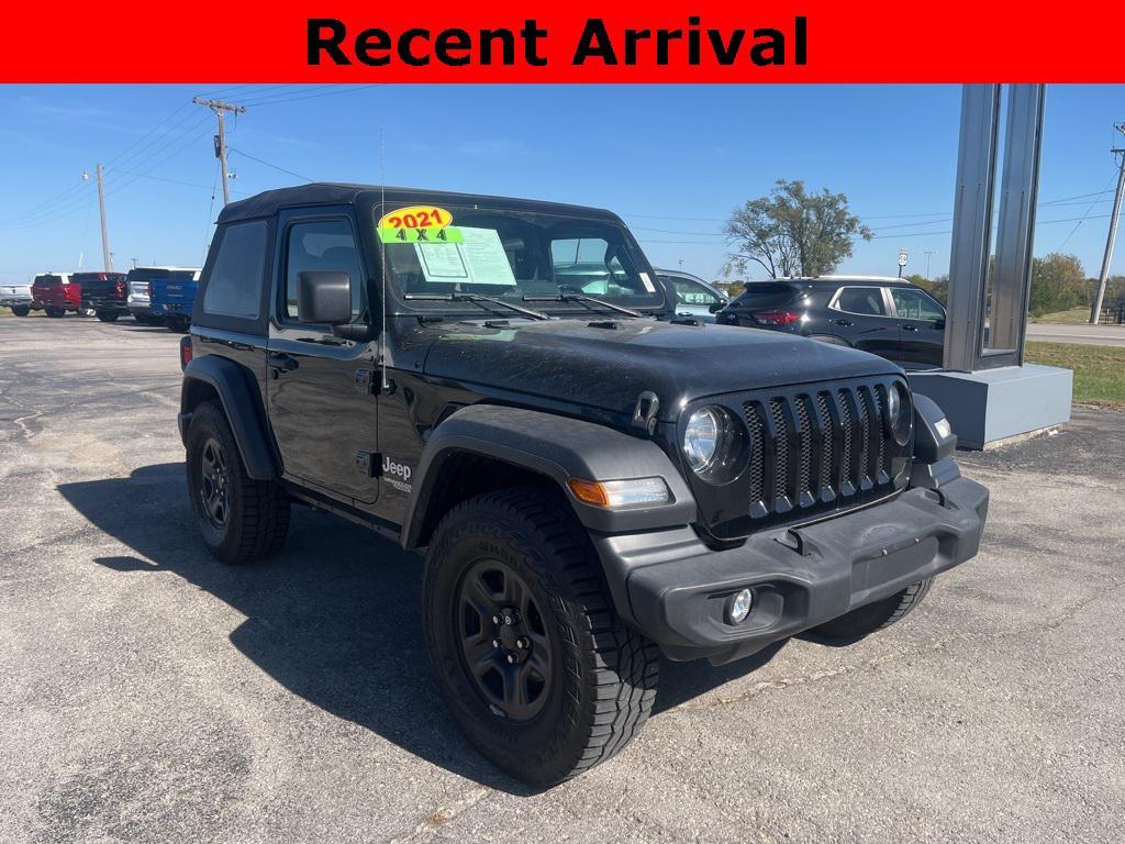 used 2021 Jeep Wrangler car, priced at $20,995