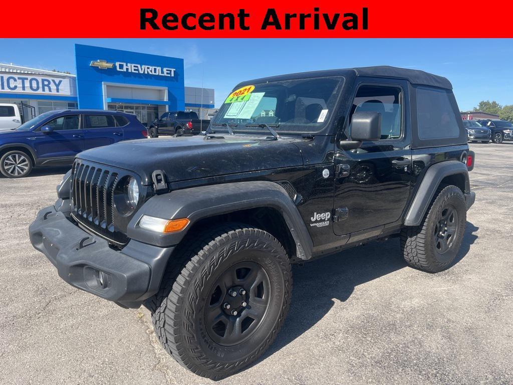 used 2021 Jeep Wrangler car, priced at $20,995