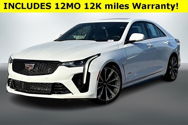 used 2023 Cadillac CT4-V car, priced at $44,490