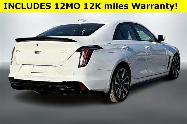 used 2023 Cadillac CT4-V car, priced at $44,490
