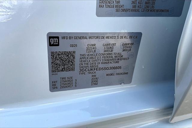 new 2025 Chevrolet Silverado 1500 car, priced at $56,745