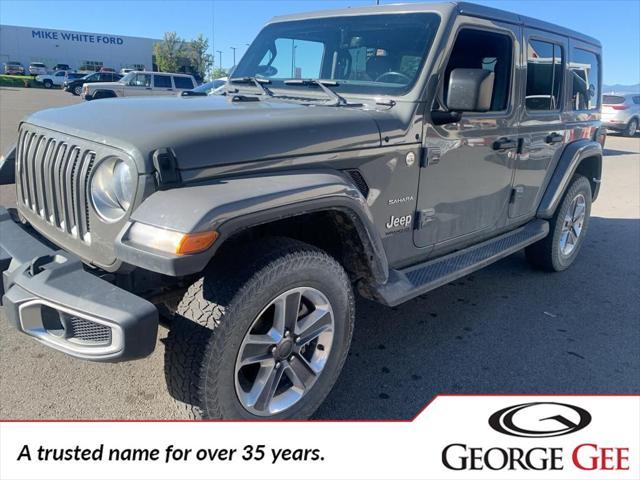 used 2018 Jeep Wrangler Unlimited car, priced at $28,750