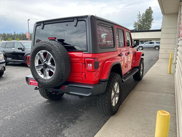 used 2021 Jeep Wrangler Unlimited car, priced at $41,792