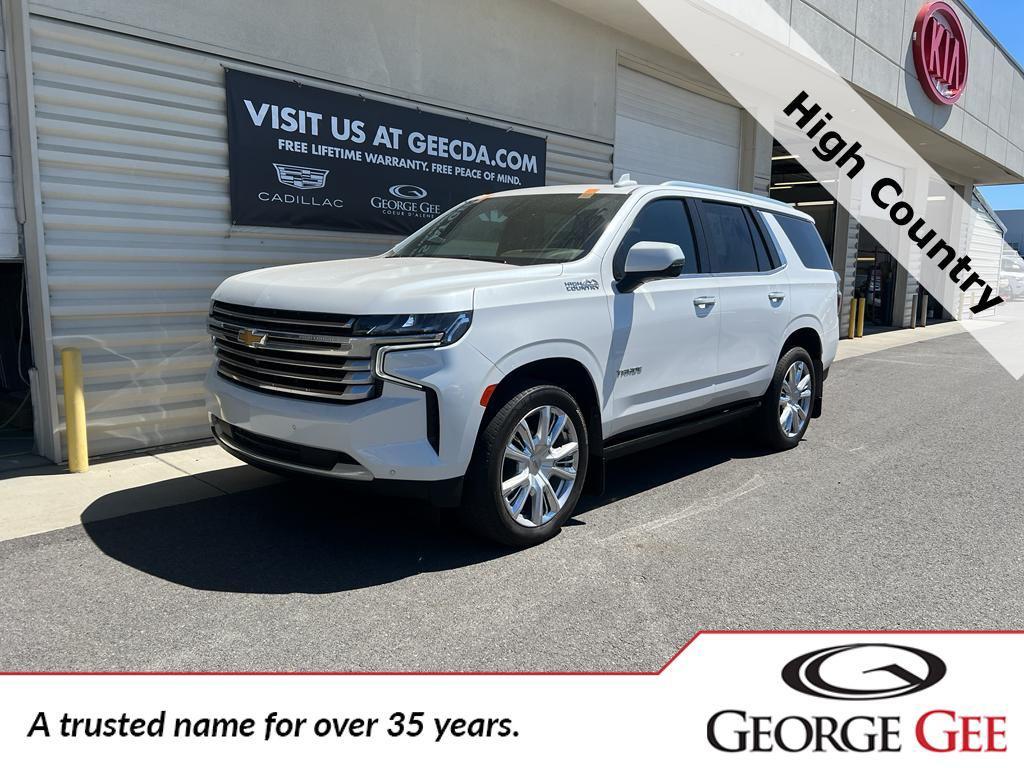 used 2021 Chevrolet Tahoe car, priced at $48,650