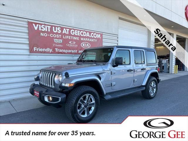 used 2020 Jeep Wrangler Unlimited car, priced at $32,993