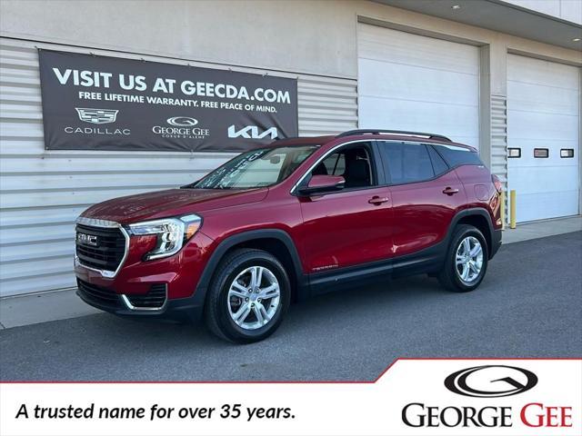 used 2023 GMC Terrain car, priced at $27,650