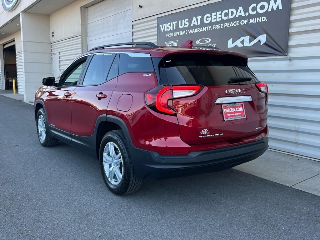 used 2023 GMC Terrain car, priced at $27,650