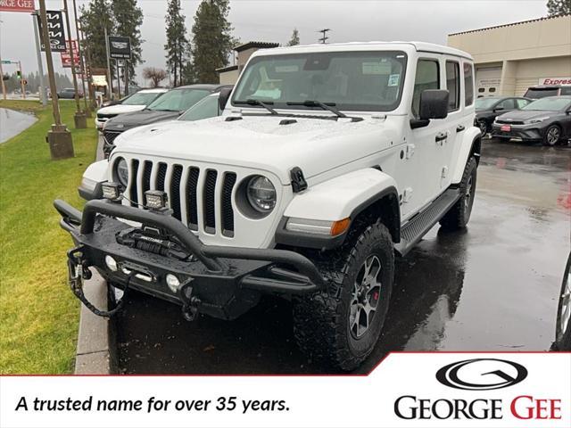 used 2021 Jeep Wrangler Unlimited car, priced at $31,999