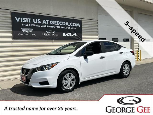used 2021 Nissan Versa car, priced at $13,999