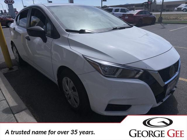 used 2021 Nissan Versa car, priced at $13,999