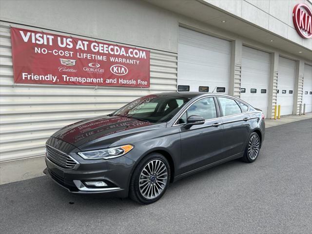 used 2017 Ford Fusion car, priced at $18,991