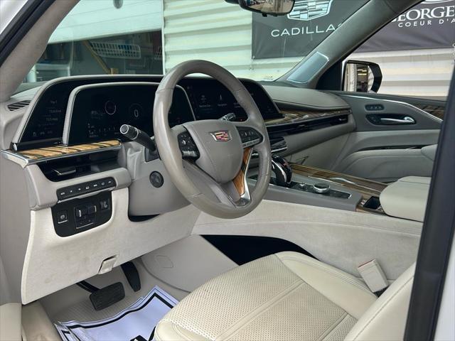 used 2021 Cadillac Escalade ESV car, priced at $63,860