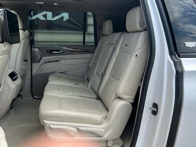 used 2021 Cadillac Escalade ESV car, priced at $63,860