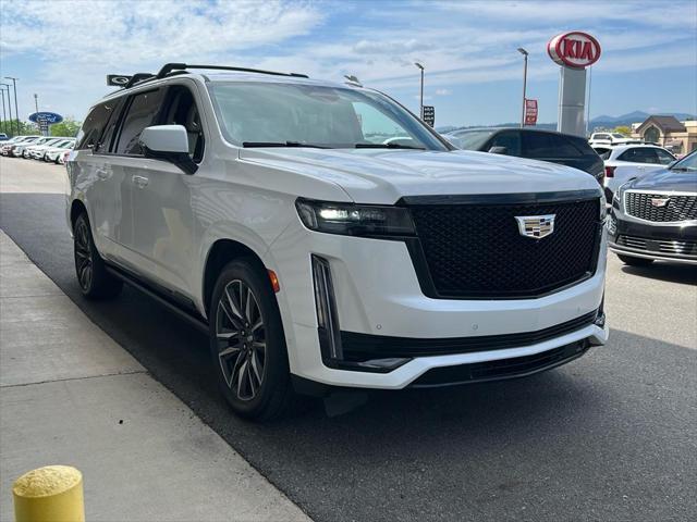 used 2021 Cadillac Escalade ESV car, priced at $63,860