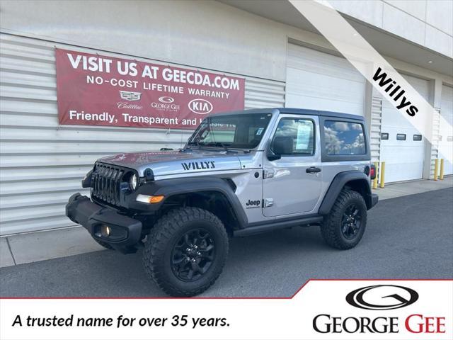 used 2021 Jeep Wrangler car, priced at $31,991