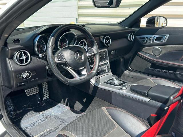 used 2018 Mercedes-Benz AMG SLC 43 car, priced at $35,999