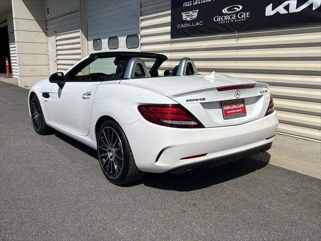 used 2018 Mercedes-Benz AMG SLC 43 car, priced at $35,999