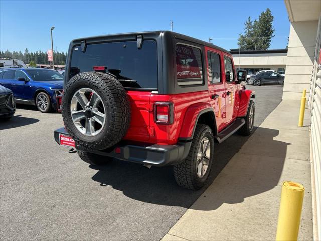 used 2020 Jeep Wrangler Unlimited car, priced at $33,500