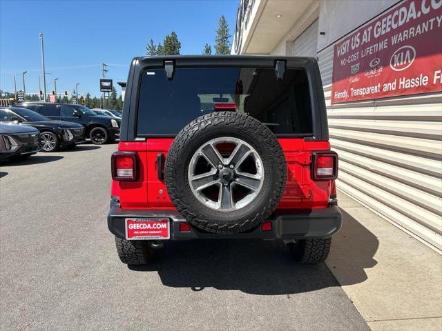 used 2020 Jeep Wrangler Unlimited car, priced at $33,500