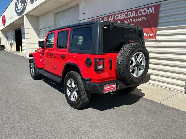 used 2020 Jeep Wrangler Unlimited car, priced at $33,500