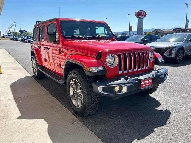 used 2020 Jeep Wrangler Unlimited car, priced at $33,500