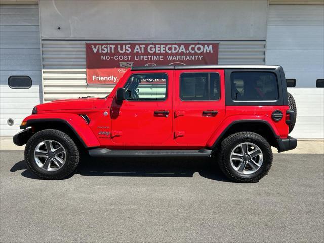 used 2020 Jeep Wrangler Unlimited car, priced at $33,500