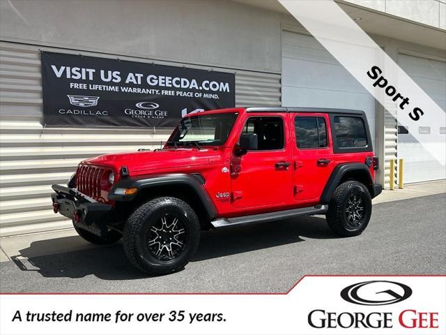 used 2021 Jeep Wrangler Unlimited car, priced at $27,500