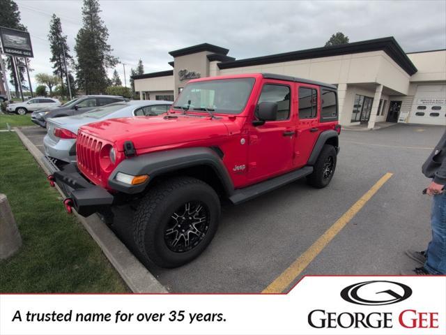 used 2021 Jeep Wrangler Unlimited car, priced at $26,991