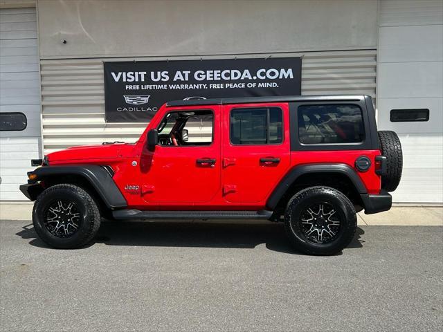 used 2021 Jeep Wrangler Unlimited car, priced at $27,500