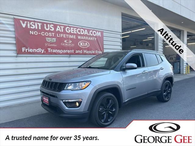 used 2021 Jeep Compass car, priced at $21,000