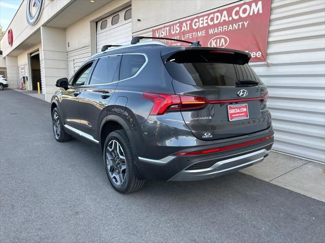 used 2021 Hyundai Santa Fe car, priced at $29,250