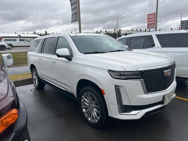 used 2021 Cadillac Escalade ESV car, priced at $65,500