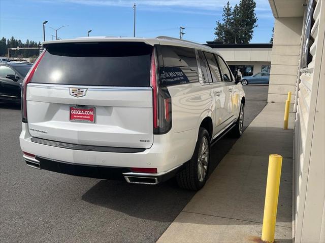 used 2021 Cadillac Escalade ESV car, priced at $65,488