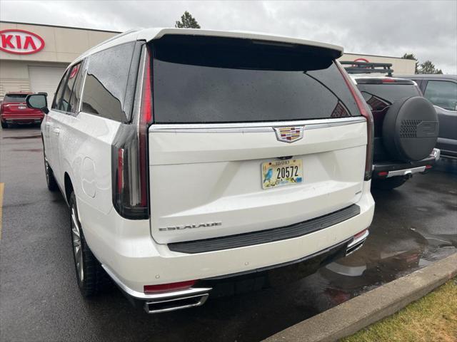 used 2021 Cadillac Escalade ESV car, priced at $65,500