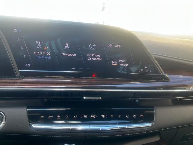used 2023 Cadillac Escalade ESV car, priced at $77,000