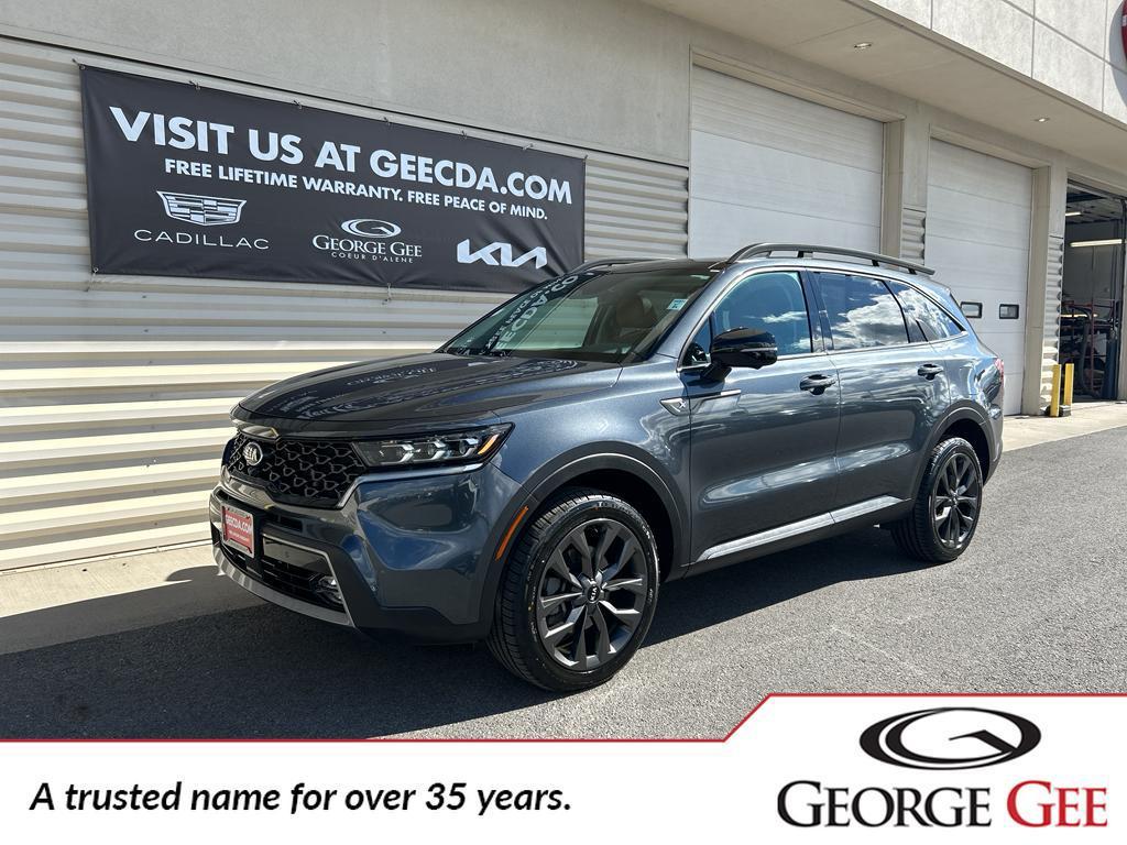 used 2021 Kia Sorento car, priced at $27,900