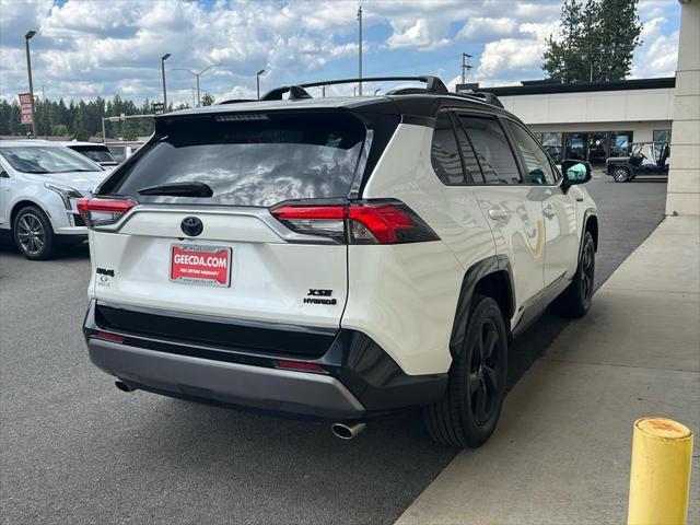 used 2021 Toyota RAV4 Hybrid car, priced at $32,999