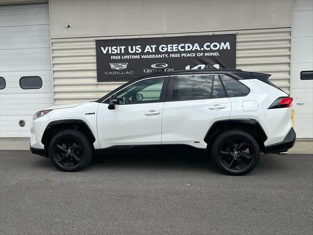 used 2021 Toyota RAV4 Hybrid car, priced at $32,999