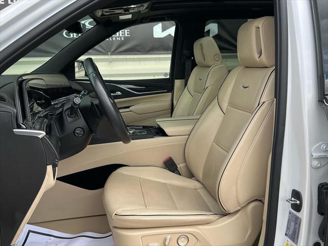 used 2023 Cadillac Escalade car, priced at $79,900