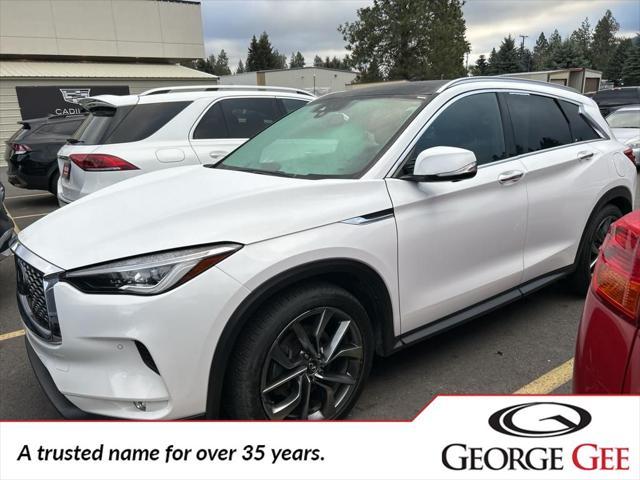 used 2020 INFINITI QX50 car, priced at $27,900