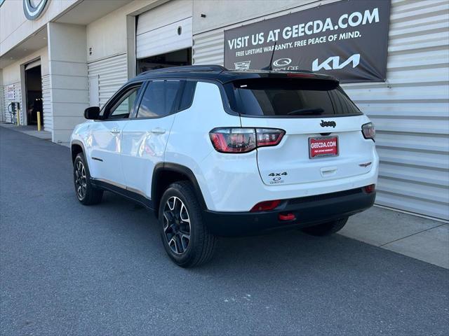 used 2021 Jeep Compass car, priced at $23,250