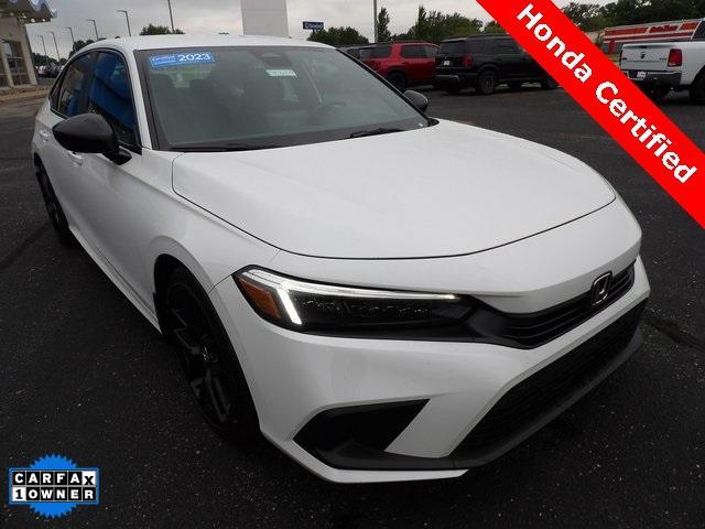 used 2023 Honda Civic car, priced at $25,134