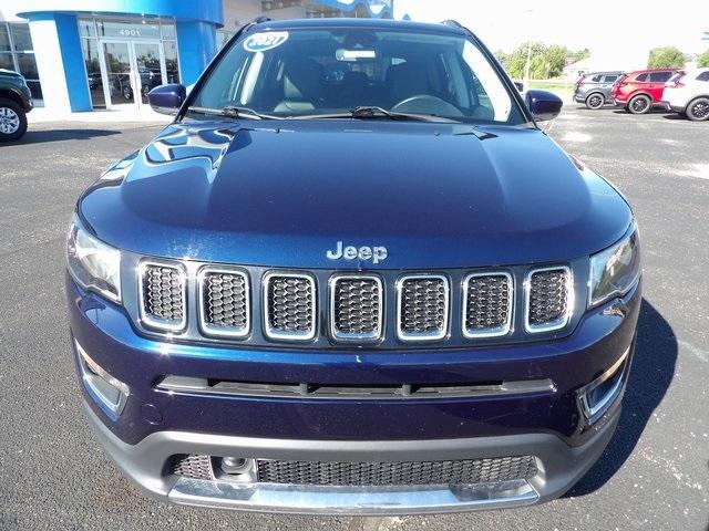 used 2021 Jeep Compass car, priced at $22,662