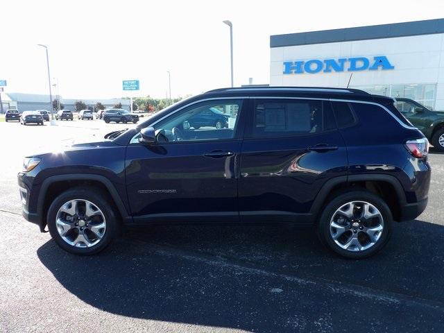 used 2021 Jeep Compass car, priced at $22,662